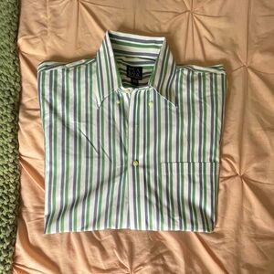 JOS. A. Bank Travelers Collection striped button down